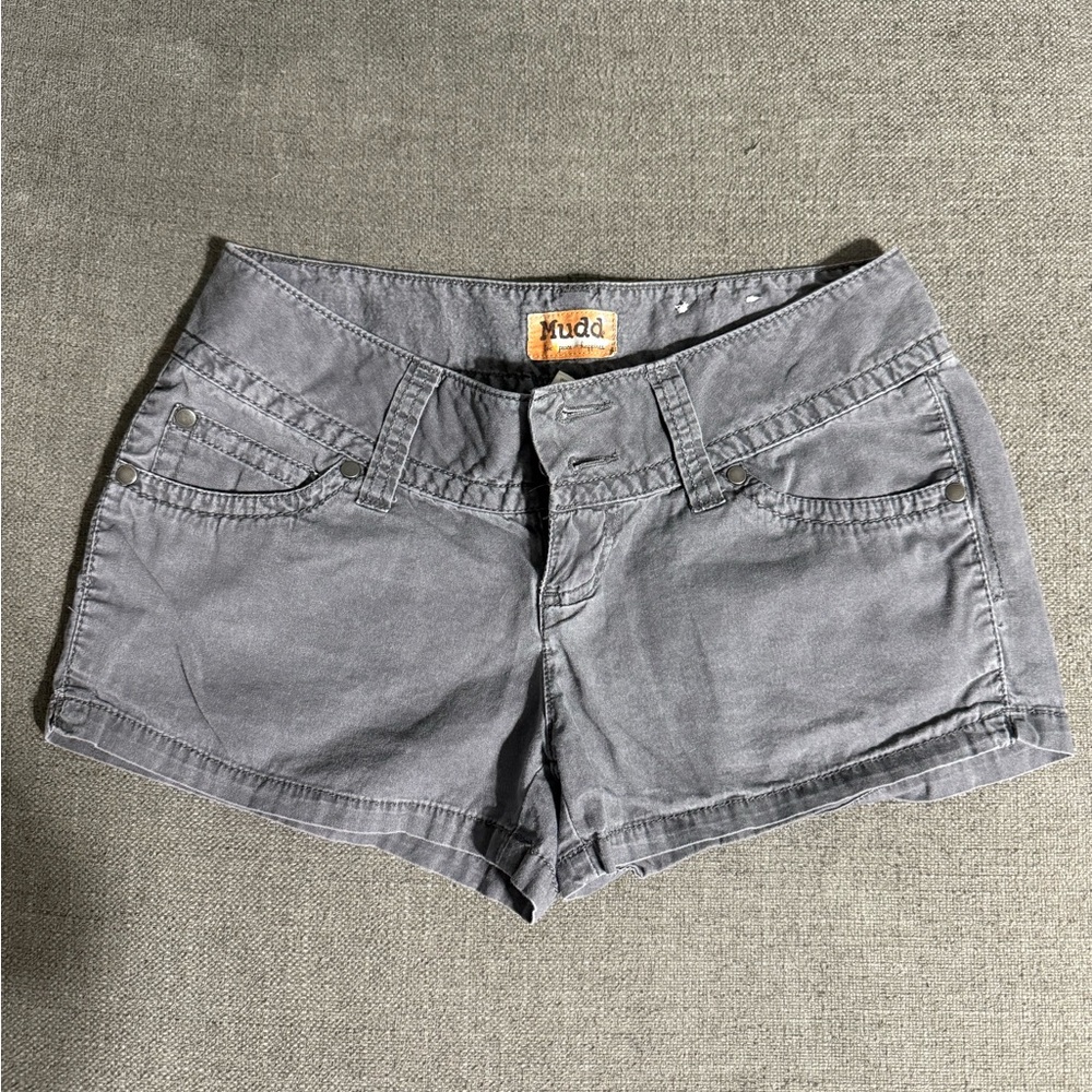 Mudd Gray Jean Shorts for Women